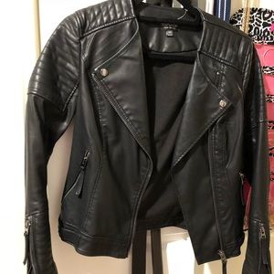 Top shop leather jacket